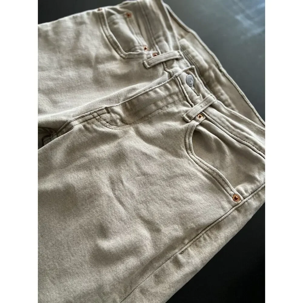 LEVI’S 511 Slim Fit Tan Denim Jeans sz 31x32 (actual 29x29)
